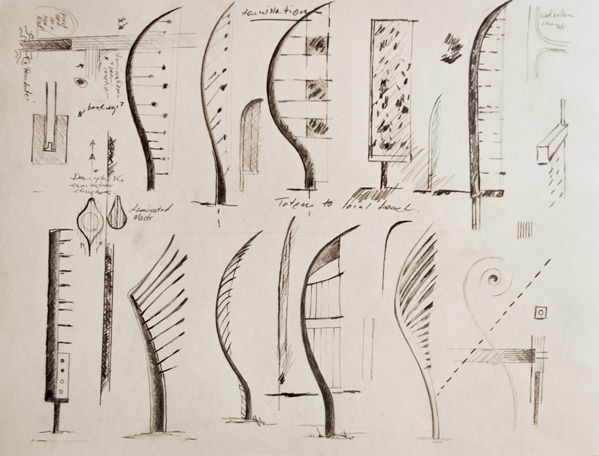 Concave Mast view